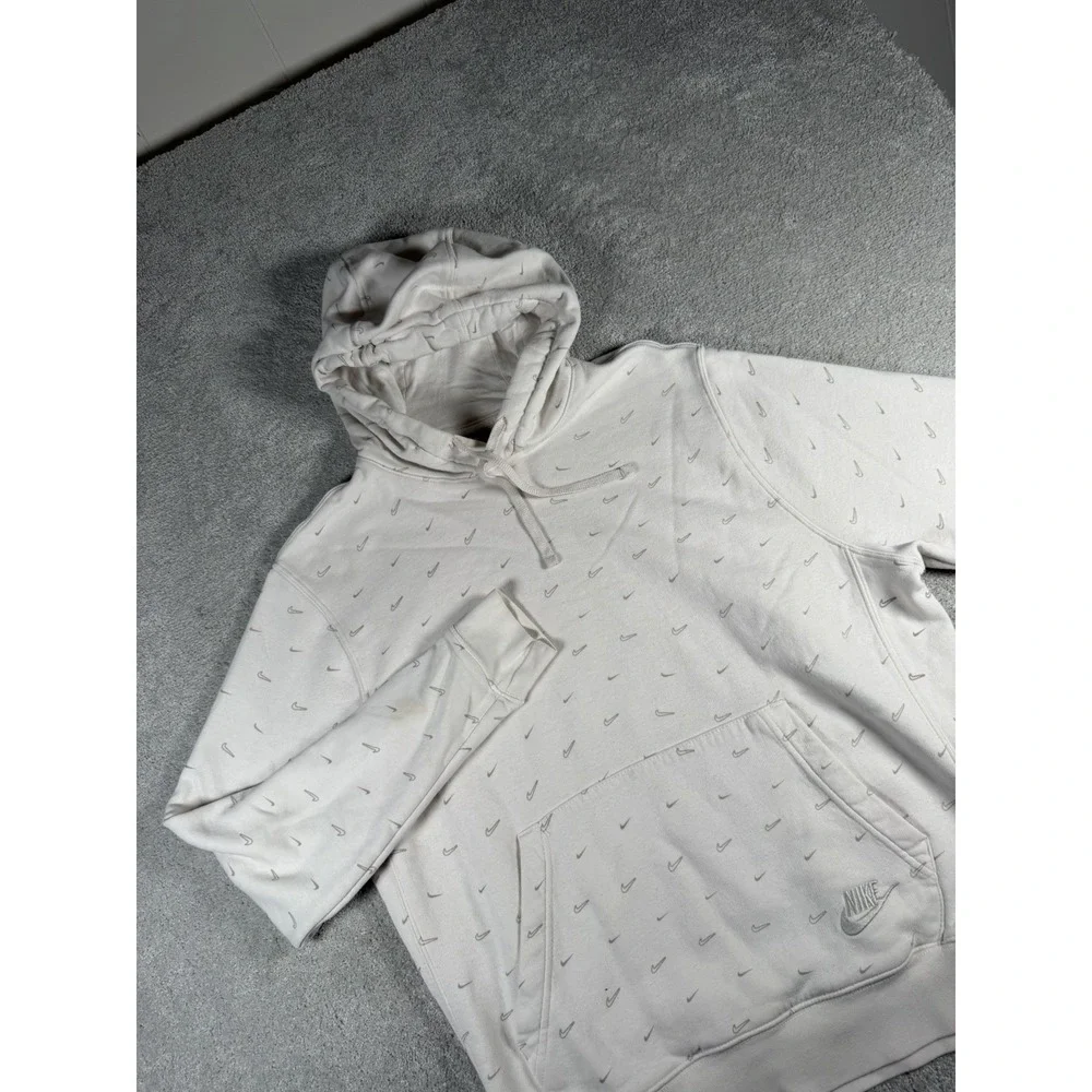 Nike White Hoodie 